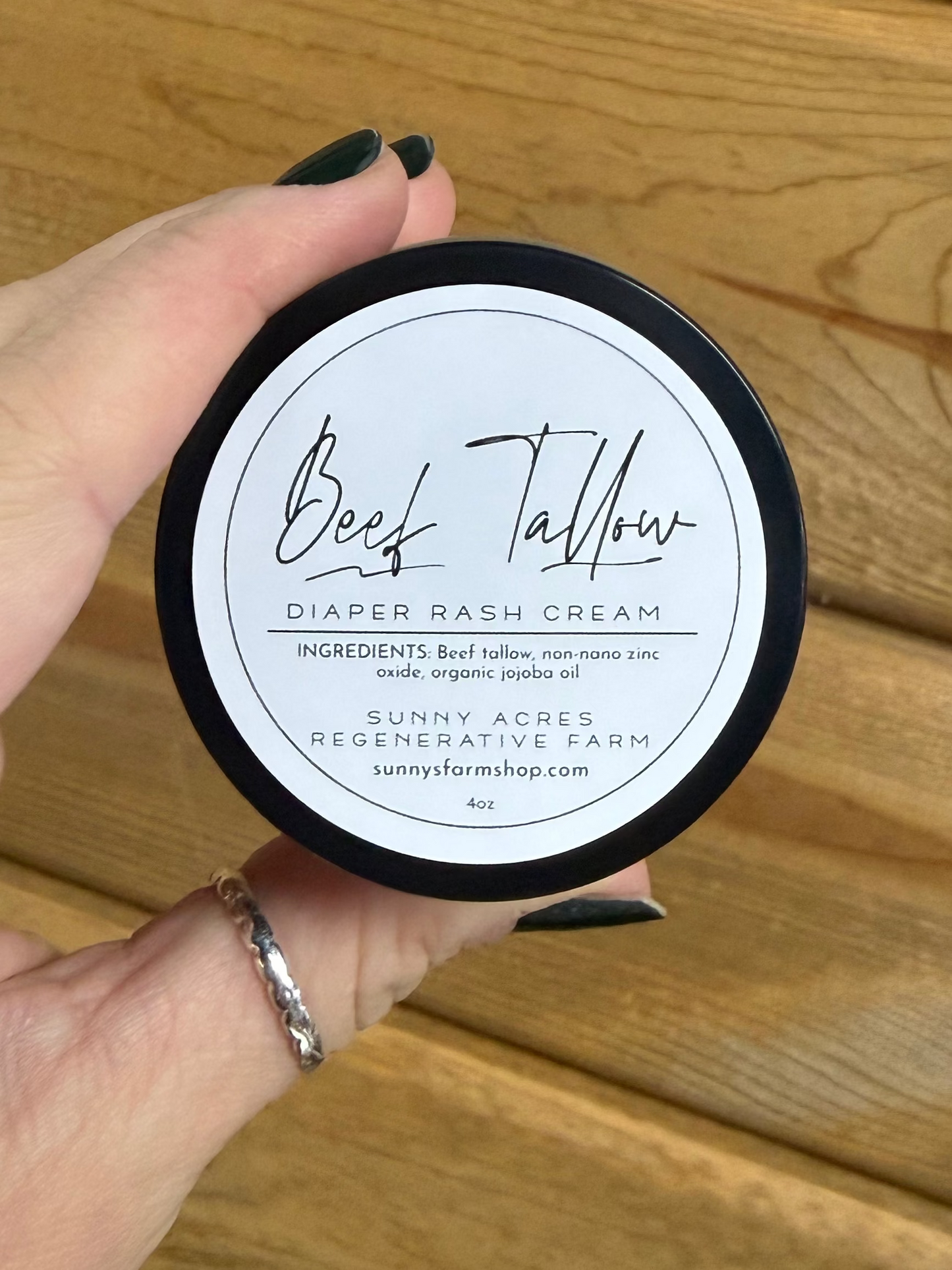 Beef Tallow Diaper Rash Cream