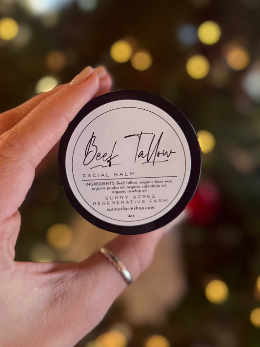 Beef Tallow Facial Balm